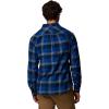 Columbia Men’s Flare Gun Stretch Flannel(Mountain Blue Trails Edge Plaid)