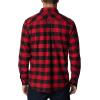 Columbia Men’s Flare Gun Stretch Flannel(Mountain Red Twill Buffalo Check)