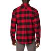 Columbia Men’s Flare Gun Stretch Flannel(Mountain Red Twill Buffalo Check-legacy)