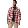 Columbia Men’s Flare Gun Stretch Flannel(Mtn Red Two Lane Tartan)