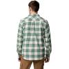 Columbia Men’s Flare Gun Stretch Flannel(Rain Forest Two Lane Tartan)