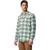 Columbia Men’s Flare Gun Stretch Flannel(Rain Forest Two Lane Tartan)