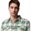 Columbia Men’s Flare Gun Stretch Flannel(Rain Forest Two Lane Tartan)