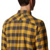 Columbia Men’s Flare Gun Stretch Flannel(Raw Honey Buffalo Check)