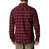 Columbia Men’s Flare Gun Stretch Flannel(Red Jasper Shadow Plaid)