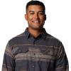 Columbia Men’s Flare Gun Stretch Flannel(Shark Vista Stripe)