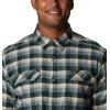 Columbia Men’s Flare Gun Stretch Flannel(Spruce Shadow Plaid)
