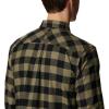 Columbia Men’s Flare Gun Stretch Flannel(Stone Green Buffalo Check)