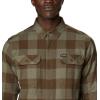 Columbia Men’s Flare Gun Stretch Flannel(Stone Green Twill Buffalo Check-legacy)