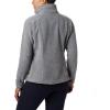 Columbia Women’s Benton Springs Full Zip(Light Grey Heather/Fuchsia)