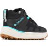 Columbia Women’s Facet 75 Mid Outdry Hiking Shoe(2024 Black/Bright Aqua)