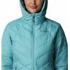 Columbia Women’s Heavenly Hooded Jacket(Sea Wave)
