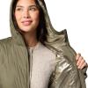 Columbia Women’s Heavenly Hooded Jacket(Stone Green)