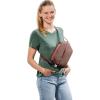 Deuter Passway 2 Crossbody Lifestyle 2 Liter Hip Bag/Fanny Pack for Travel & Everyday(Raisin-caspia)