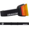 Dragon RVX MAG OTG Unisex Snow Goggles – Nouveau Black/LL Red Ionized & LL Light Rose