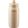 Elite Fly Tex Cycling Water Bottle 550ml – Clear Smoke – Ultra-Lightweight, BPA-Free, Easy-Squeeze Sports Bottle for Road, MTB & Gravel(Beige  550ml)