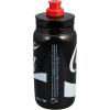 Elite Fly Tex Cycling Water Bottle 550ml – Clear Smoke – Ultra-Lightweight, BPA-Free, Easy-Squeeze Sports Bottle for Road, MTB & Gravel(Coca Cola Black  550ml)