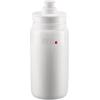 Elite Fly Tex Cycling Water Bottle 550ml – Clear Smoke – Ultra-Lightweight, BPA-Free, Easy-Squeeze Sports Bottle for Road, MTB & Gravel(White  550ml)