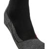 FALKE Men’s RU3 Comfort Running Socks, Thick Cushion, Anatomic, 1 Pair(Black (Black-mix 3010))