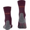FALKE Women’s TK5 Wander Hiking Socks, 1 Pair(Red (Grape Wine 8213))