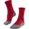 FALKE Women’s TK5 Wander Hiking Socks, 1 Pair(Red (Ruby 8830))