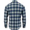 Flylow Men’s Royal Shirt – Button-Up Long-Sleeve Shirt for Mountain Biking & Casual Wear(Laguna/Mist Plaid)