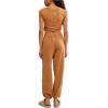 Free People womens Hot Shot Crossover Set(Camel)