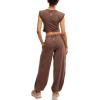 Free People womens Hot Shot Crossover Set(Dark Espresso)