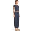 Free People womens Hot Shot Crossover Set(Midnight Navy)