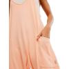 Free People womens Hot Shot Onesie(Pastel Peach)