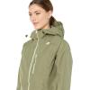 Helly Hansen Women’s Long Belfast Lightweight Waterproof Windproof Breathable Raincoat Jacket with Hood(421 Lav Green)