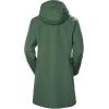 Helly Hansen Women’s Long Belfast Lightweight Waterproof Windproof Breathable Raincoat Jacket with Hood(476 Spruce)