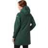 Helly Hansen Women’s Long Belfast Lightweight Waterproof Windproof Breathable Raincoat Jacket with Hood(495 Darkest Spruce)