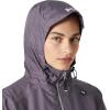 Helly Hansen Women’s Long Belfast Lightweight Waterproof Windproof Breathable Raincoat Jacket with Hood(654 Smoked Purple)