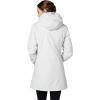 Helly Hansen Women’s Long Belfast Lightweight Waterproof Windproof Breathable Raincoat Jacket with Hood(823 Nimbus Cloud)