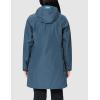 Helly Hansen Women’s Long Belfast Lightweight Waterproof Windproof Breathable Raincoat Jacket with Hood(Orion Blue)
