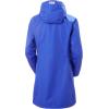 Helly Hansen Women’s Long Belfast Lightweight Waterproof Windproof Breathable Raincoat Jacket with Hood(Royal Blue)