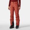 Helly-Hansen Legendary Insulated Pant for Women – Waterproof, Windproof, Breathable Ski Pants with PrimaLoft Insulation(163 Red Flower)
