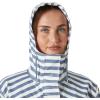 Helly-Hansen Women’s Moss Rain Coat(601 Washed Navy Stripe Aop)