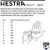 Hestra Army Leather Heli Ski Glove, 3-Finger Snow Glove for Skiing & Snowboarding for Men & Women(Light Red)