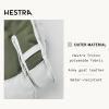Hestra Army Leather Heli Ski Glove, 3-Finger Snow Glove for Skiing & Snowboarding for Men & Women(Olive)
