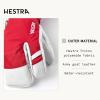 Hestra Army Leather Heli Ski Glove, 3-Finger Snow Glove for Skiing & Snowboarding for Men & Women(Red)