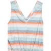 KAVU Ensenada Sleeveless V Neck Dress with Pockets(Cool Stripe)