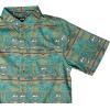 KAVU River Wrangler Short Sleeve Print Button Down Shirt(Wax N Wander)