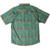 KAVU River Wrangler Short Sleeve Print Button Down Shirt(Wax N Wander)
