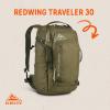 Kelty | Redwing Traveler Backpacks, Travel Pack for Adventure Travel | Burnt Olive & Black(Burnt Olive)