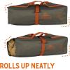Kelty Chef Roll – Kitchen Basics Organization Kit for Cooking Tools, Knives, Deep Zippered Pockets, Rollup Storage