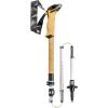 LEKI Cressida FX Carbon AS Collapsible Lightweight Walking Poles for Trekking & Hiking(White-Orange-Silver)