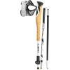 LEKI Cross Trail FX Superlite Trekking Poles – Foldable Collapsible Carbon Lightweight Poles for Hiking & Trail Running(White-Red-Black)