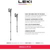 LEKI Makalu Lite AS Trekking Poles – Aluminum Collapsible Lightweight Walking Poles for Hiking(Black-Anthracite)